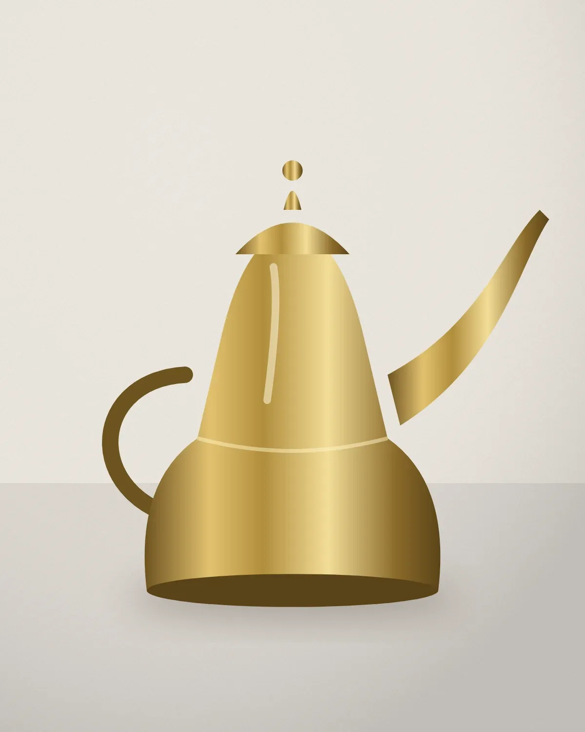 Brass Dallah