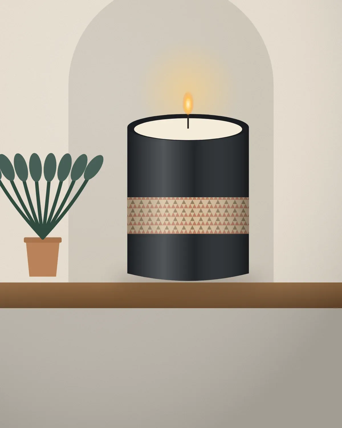 Oud & Amber Candle